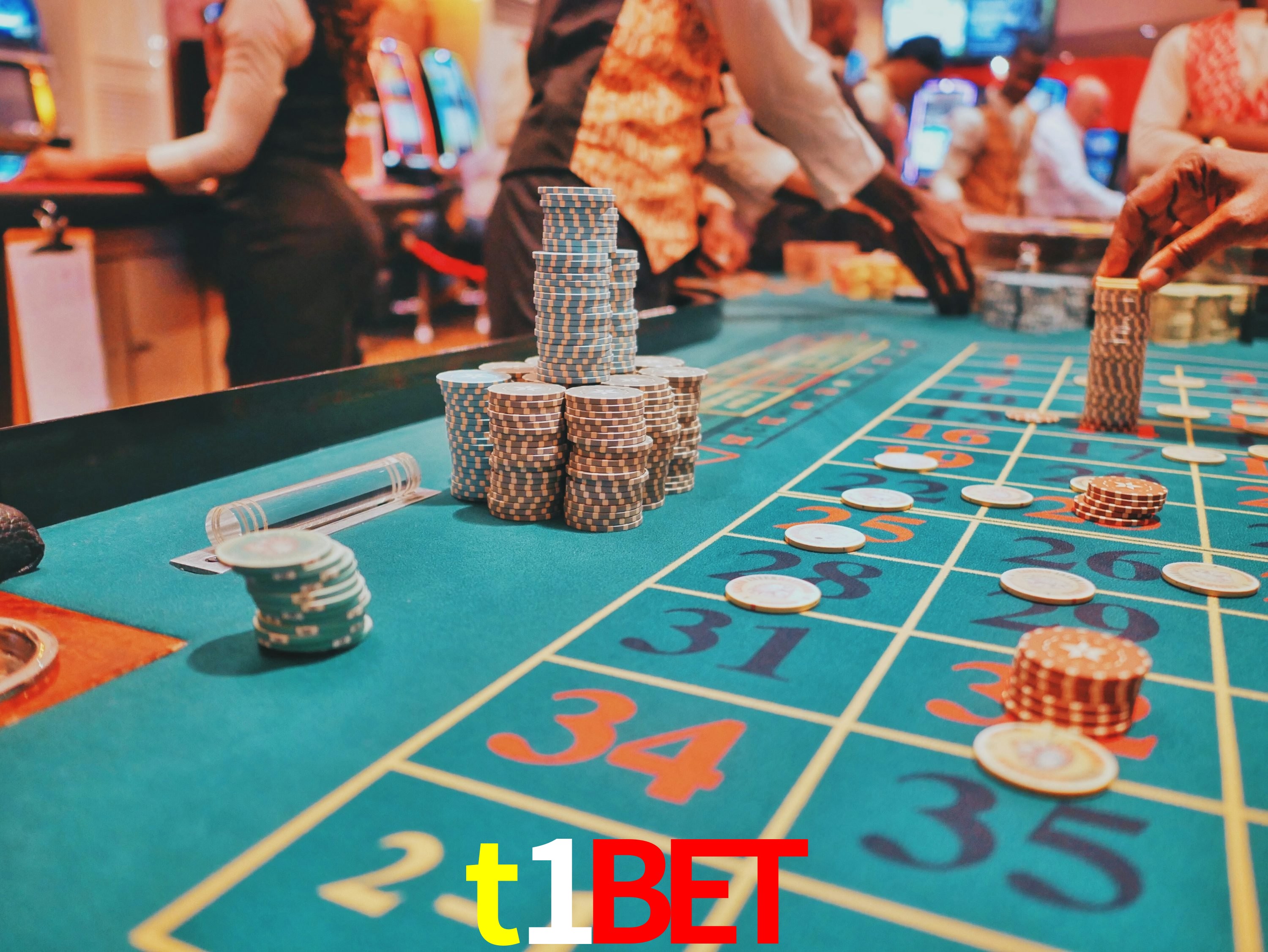 Mesa de Blackjack t1bet